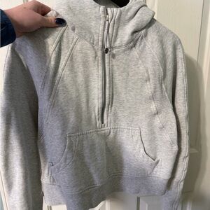 lululemon scuba oversized half zip hoodie